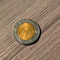 Moneta Antica: 500 Lire, anno 1990 - San Marino