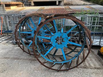 Ruote in ferro per trattore