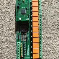 Scheda 12relay programmabile, web server integrato
