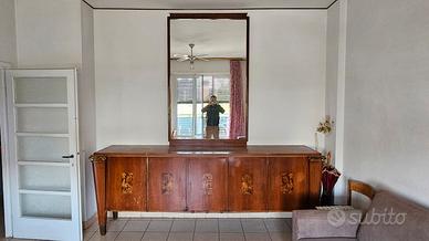 Mobile credenza in legno Palissandro con specchio