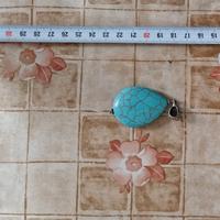 Ciondolo in perla turchese