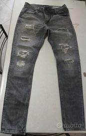 Jeans Antony Morato Slim Fit Grigio Distressed 
