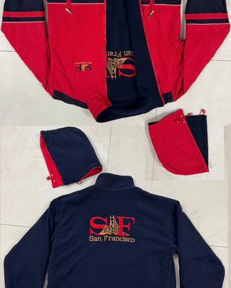 Giacca reversibile vintage L