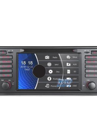 NAVIGATORE RADIO 7" BMW SERIE 5 E39 95-03 USB GPS