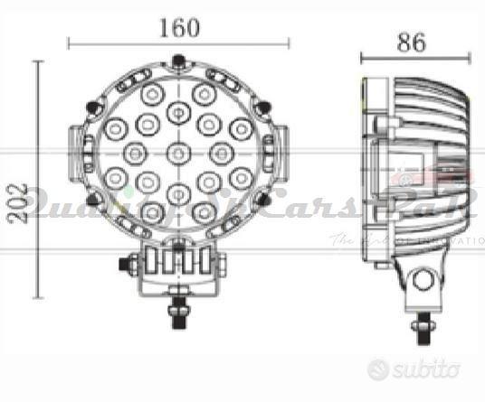 Subito - RT ITALIA CARS - Barra Led 6000K Fiat Fuoristrada SUV Crossover -  Accessori Auto In vendita a Bari