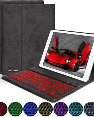 Custodia Con Tastiera per Ipad 9.7 2018/2017,Ipad