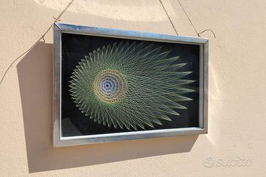 quadro String Art vintage 