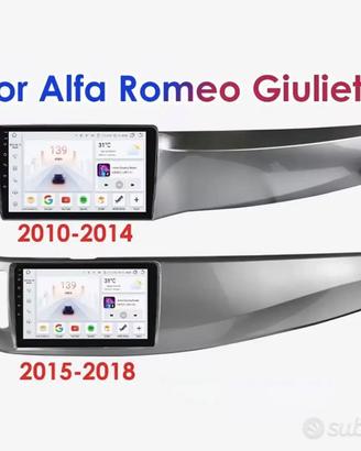 Autoradio Android Alfa Romeo Giulietta 2010/2019