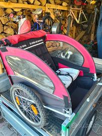 carrello appendice per trasporto di 02 bambini