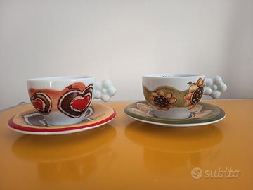 Set 2 Tazze Caffè Thun Porcellana