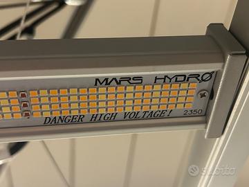 Lampada led per coltivazione indoor mars hydro 500
