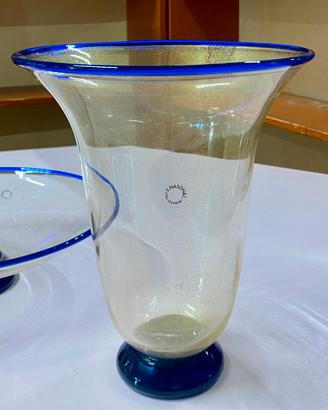 Vaso e centrotavola di Murano