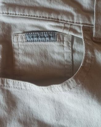 pantaloni cotone Calvin Klein