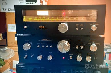 AMPLIFICATORE NIKKO TRM 750 + RADIO NIKKO FAM 650