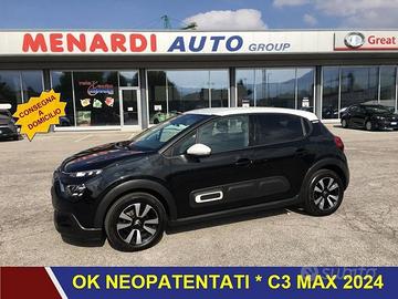 Citroën C3 PureTech 83 S&S Max CERCHI LEGA+VE...