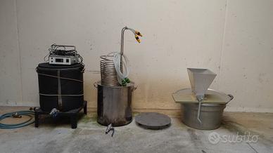 Impianto produzione birra homebrewing