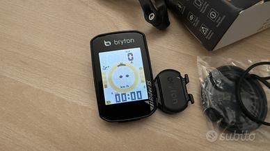 Bryton Rider 15C + Sensore di cadenza + Accessori