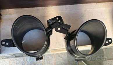 Scarichi posteriori neri Alfa Giulia