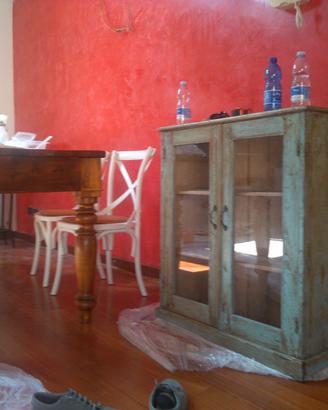 Vetrina pensile shabby