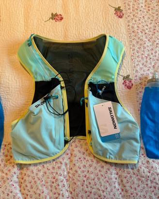 Zaino Salomon Sense PRO 6 Aruba Blue/Sun