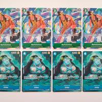 Lotto One Piece Promo - Jimbe x4, Bartolomeo x4