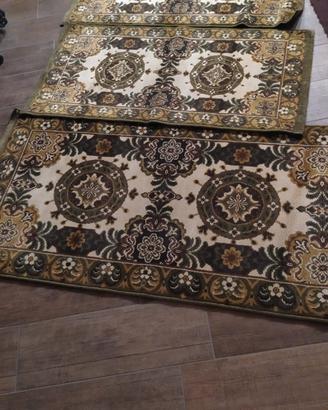 tris tappeti camera da letto 