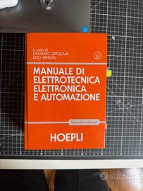 Manuale Hoepli, elettronica, elettrotecnica e auto