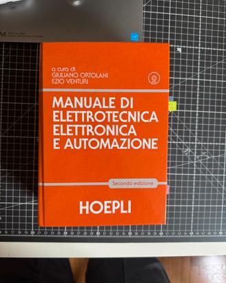 Manuale Hoepli, elettronica, elettrotecnica e auto