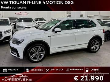 VW Tiguan 2.0 240cv DSG 4MOTION R-LINE FINANZIABIL