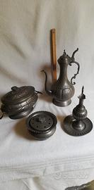 Soprammobili vintage in peltro anni 60/70