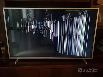 Philips 43” 4K Schermo Rotto - Per Ricambi