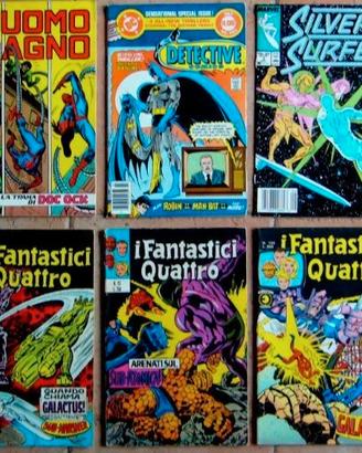 14 fumetti CORNO F Logan DEVIL Fantastici 4 Batman