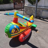 Elicottero Gonfiabile Topo Gigio da Collezione