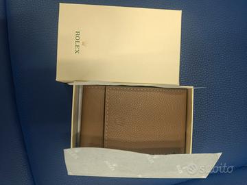 Porta orologio Rolex pelle