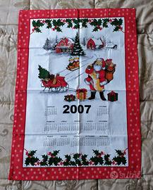 Strofinaccio di Natale a Calendario vari anni