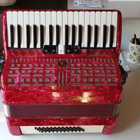 Fisarmonica Roling’s 48 bassi rossa
