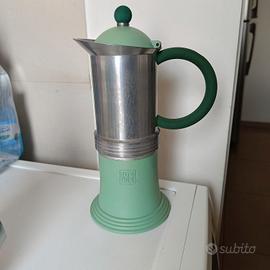 Caffettiera moka modello Green Mint Vintage 