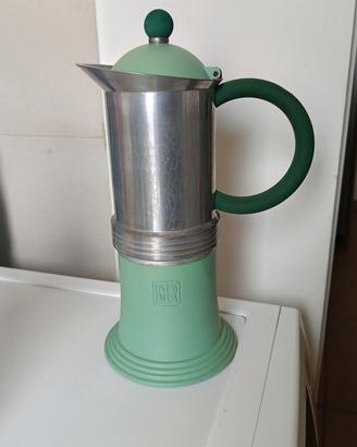 Caffettiera moka modello Green Mint Vintage 
