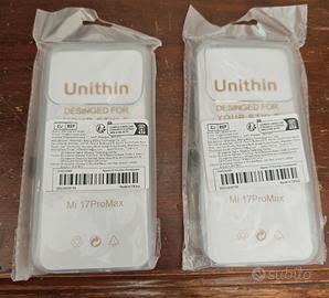 Cover Xiaomi 17 pro Max Nuova trasparente morbida