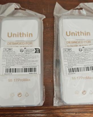 Cover Xiaomi 17 pro Max Nuova trasparente morbida