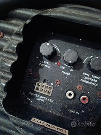subwoofer auto 
