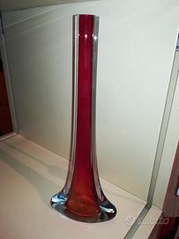 Vaso Vetro Sommerso Murano Anni '70