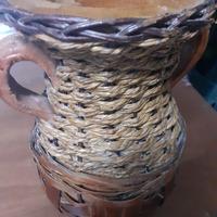 vaso in terracotta. 