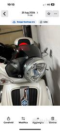 Cupolino basso nero Piaggio beverli 400-500