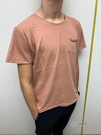 T-shirt Brave Soul rosa carne taglia L