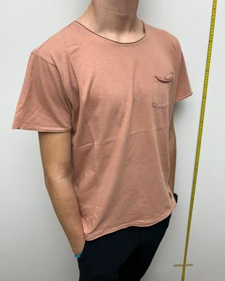 T-shirt Brave Soul rosa carne taglia L