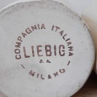 8 VECCHI VASETTI ESTRATTO DI CARNE LIEBIG VINTAGE 