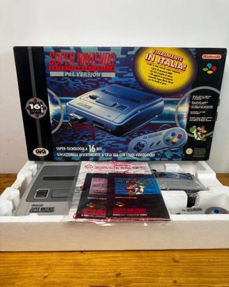Snes GiG completo con scatola da collezione raro
