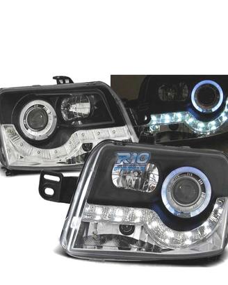 FARI DIURNI FIAT PANDA 03-09 NERI