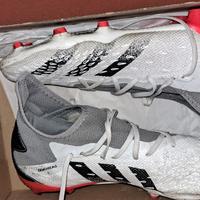 adidas predator freak .3 fg bianco/grigio/rosso nu